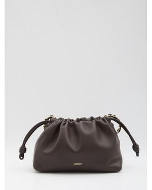 Loewe Medium Flamenco Purse Bag - Brown