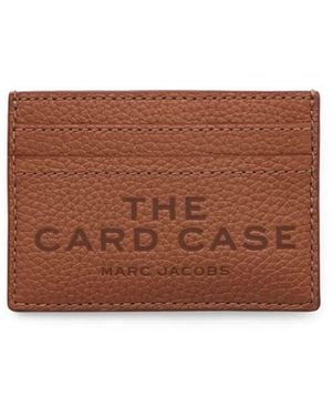 Marc Jacobs The Leather Card Case Accessories - Brown
