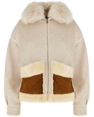 Ava Adore Coats - Natural