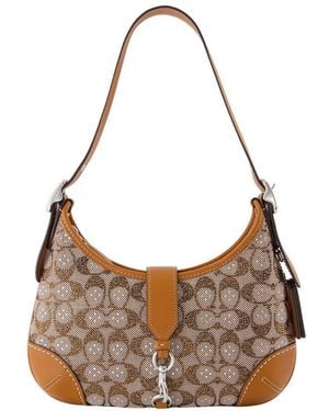 COACH Hamptons Hobo Bag - Brown