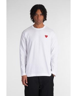 COMME DES GARÇONS PLAY T-shirt - White