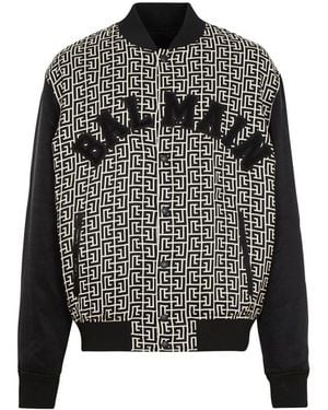 Balmain Coats - Black