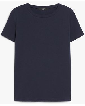 Weekend by Maxmara Cotton T-shirt - Blue