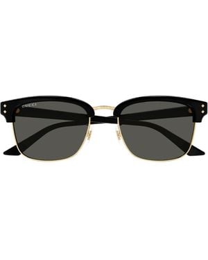 Gucci Gg1897Sk Linea Institutional Logo Sunglasses - Brown