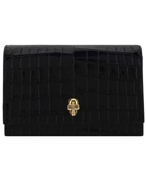 McQueen Shoulder Bags - Black