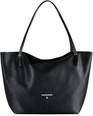 Patrizia Pepe Borsa Shopping - Black