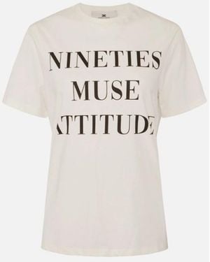 Elisabetta Franchi T-Shirts And Polos - White