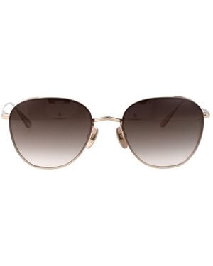 Linda Farrow Sunglasses - Brown