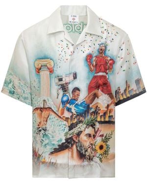 CASABLANCA Shirts - Blue