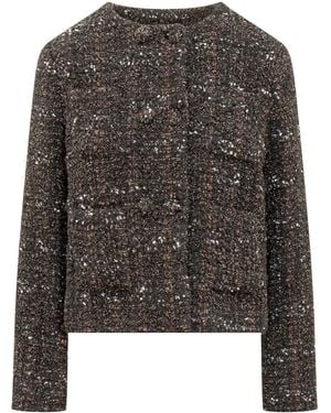 Fabiana Filippi Blazer Jacket - Grey