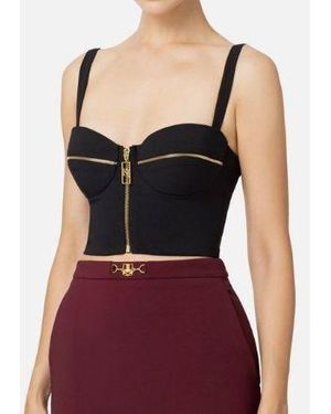 Elisabetta Franchi Topwear - Black