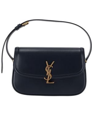 Saint Laurent Bo Mng M Solf Ultracalf So - Blue
