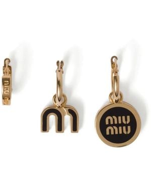 Miu Miu Fashion Jewellery Metal+Smalto - White
