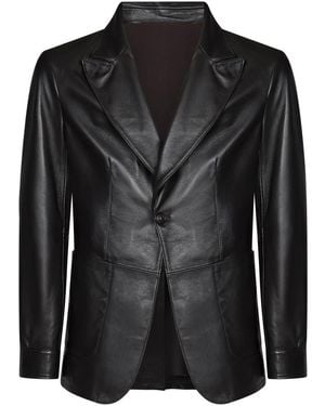 Franzese Collection Franzese Napoli Gianni Agnelli Blazer - Black