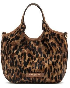 Gianni Chiarini "Dua" Crossbody Bag - Brown