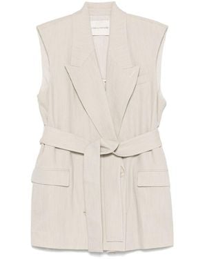 Camilla & Marc Waistcoats - Natural