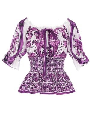 Dolce & Gabbana Top - Purple