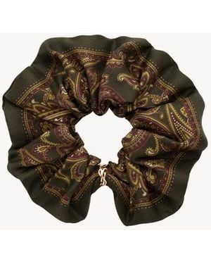 Saint Laurent Scrunchie - Metallic