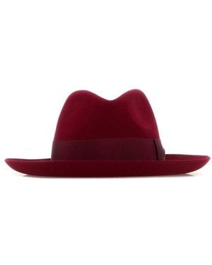 Borsalino Hats And Headbands - Red