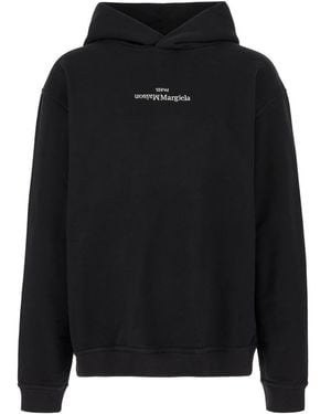 Maison Margiela Cotton Oversize Sweatshirt - Black