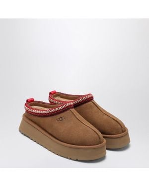 UGG Tazz Chestnut Suede Slipper - Brown