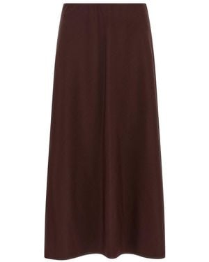 Brunello Cucinelli 'Flute' Skirt - Brown