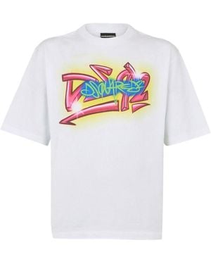 DSquared² T-Shirts And Polos - White