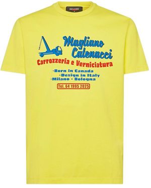 DSquared² T-Shirts - Yellow