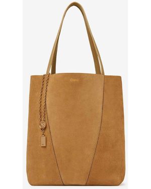 Chloé Spin Tote Bag - Natural