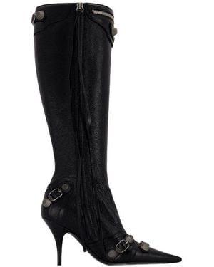 Balenciaga Cagole H90 Boots - Black