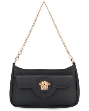 Versace The Medusa Mini Leather Bag - Black