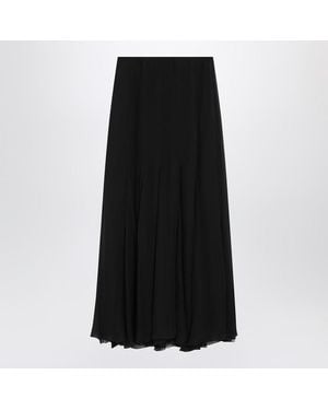 Chloé Muslin Maxi Skirt - Black