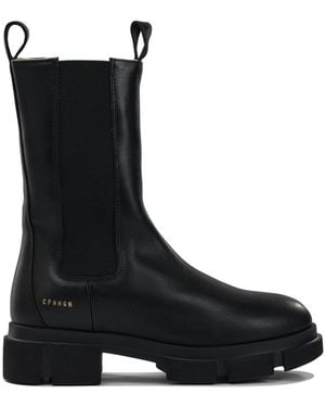 COPENHAGEN Ankle Boots - Black