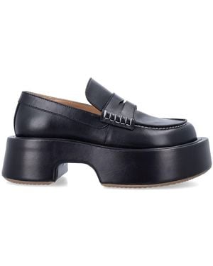 JW Anderson Platform Moccasins - Blue