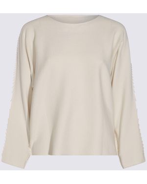 Issey Miyake Cotton Top - White