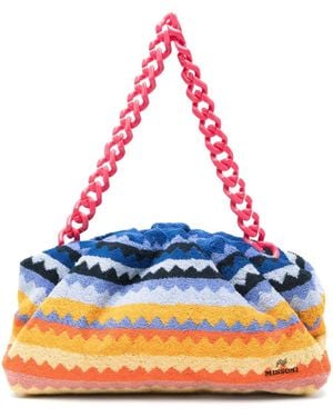 Missoni Large Clutch - Blue