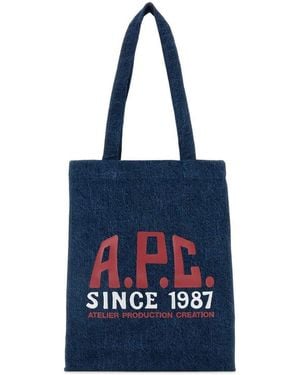 A.P.C. Shoulder Bags - Blue