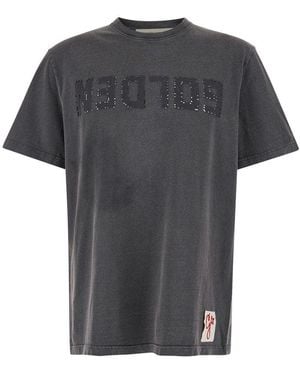 Golden Goose Cotton T-Shirt - Grey