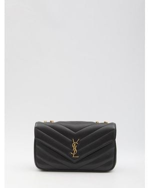 Saint Laurent Medium Loulou Bag - Grey
