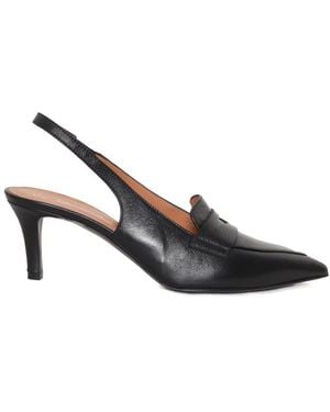 Via Roma 15 Pump - Black