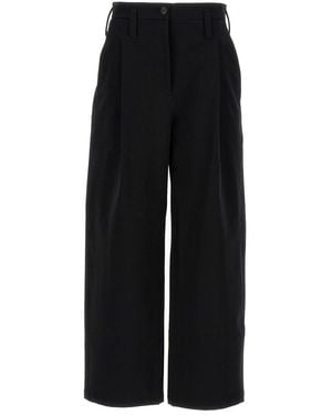 Philosophy Di Lorenzo Serafini Front Pleat Pants - Black