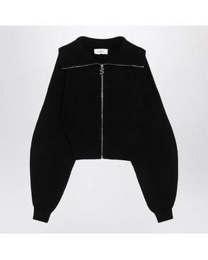 Sportmax Zip-Up Cardigan - Black