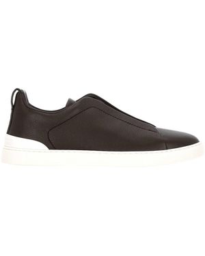 ZEGNA Trainers - Brown