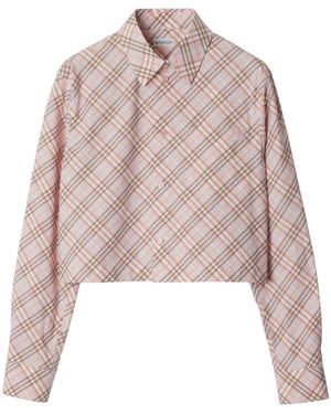Burberry Shirts - Pink