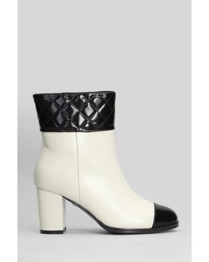 GOLD&ROUGE Rouge Tulli High Heels Ankle Boots - Black