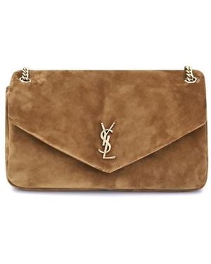 Saint Laurent Shoulder Bags - Brown