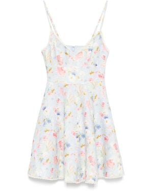 Zimmermann Lucky Linen Mini Dress - White