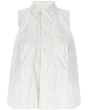 Sacai Shirts - White