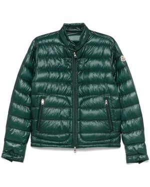 Moncler Acorus Lightweight Short Down Jacket Clothing - Green