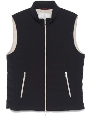 Brunello Cucinelli Outwear Waistcoats - Blue